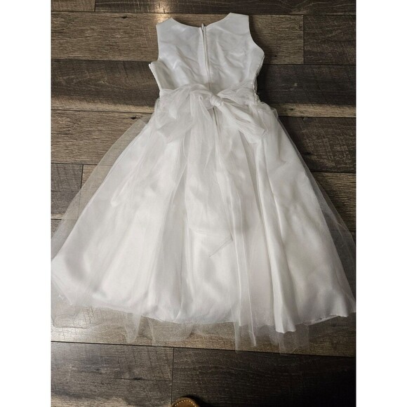 Swea Pea & Lilli Confirmation Flower Girl Dress Size 8 - Picture 6 of 7
